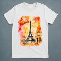 Vintage Paris Eiffel Tower T-Shirt