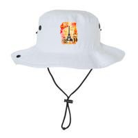 Vintage Paris Eiffel Tower Bucket Hat