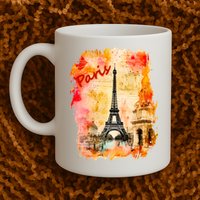 Vintage Paris Eiffel Tower Mug