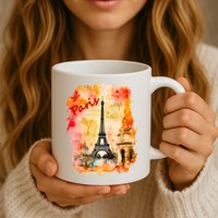 Vintage Paris Eiffel Tower Mug