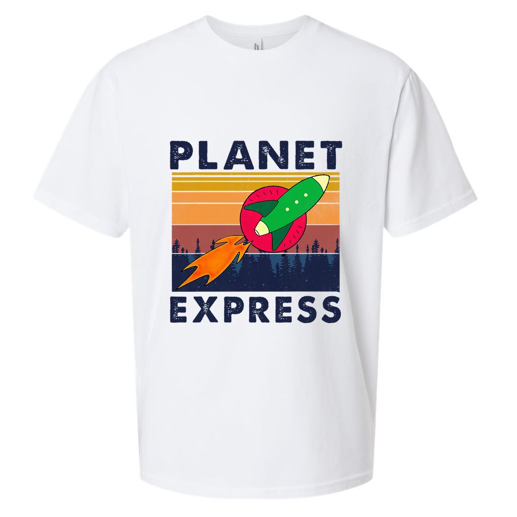 Vintage Planet Express Costume Sueded Cloud Jersey T-Shirt