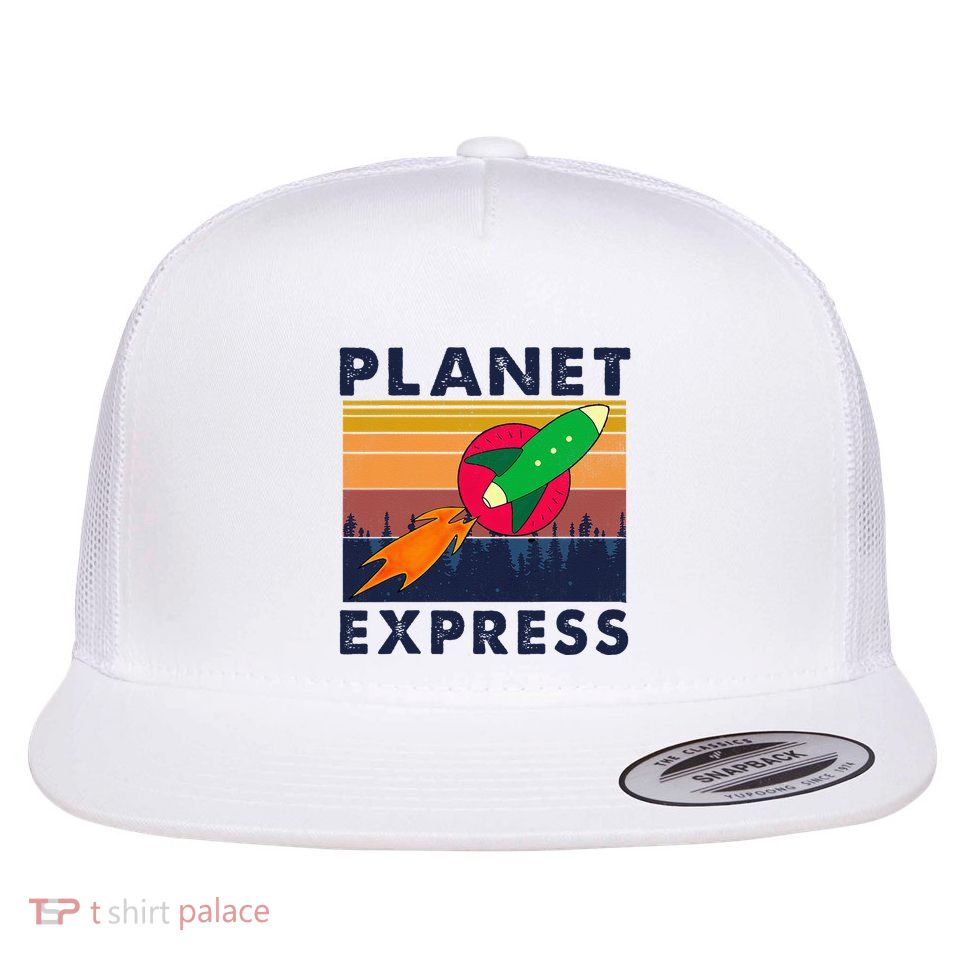 Vintage Planet Express Costume Flatbill Hat