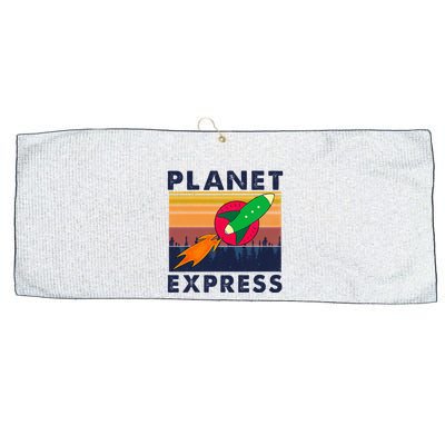 Vintage Planet Express Costume Large Microfiber Waffle Golf Towel