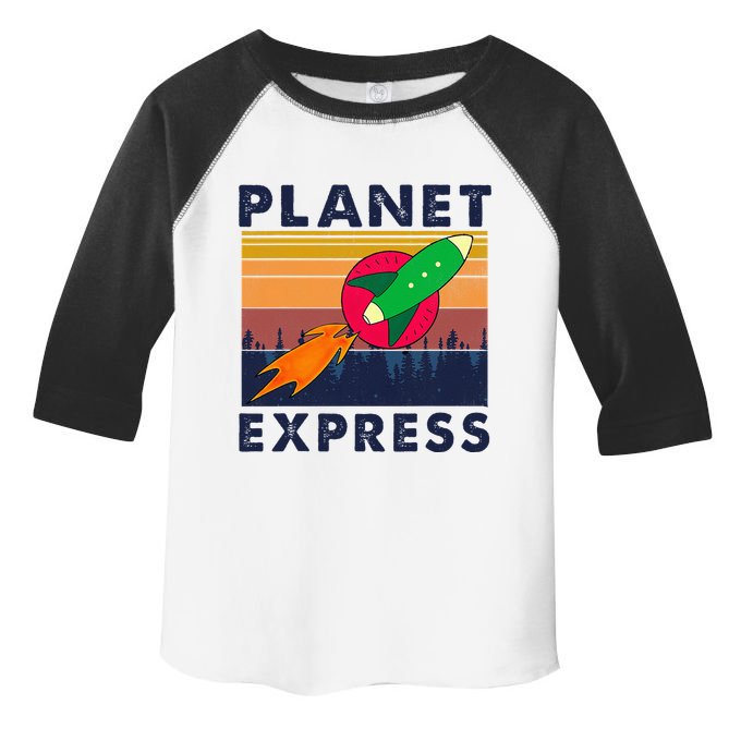 Vintage Planet Express Costume Toddler Fine Jersey T-Shirt