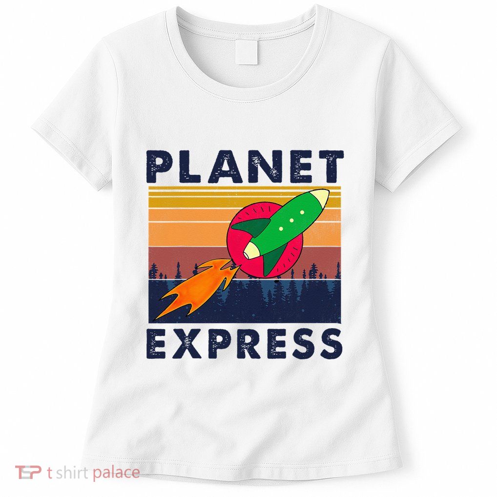 Vintage Planet Express Costume Womens T-Shirt
