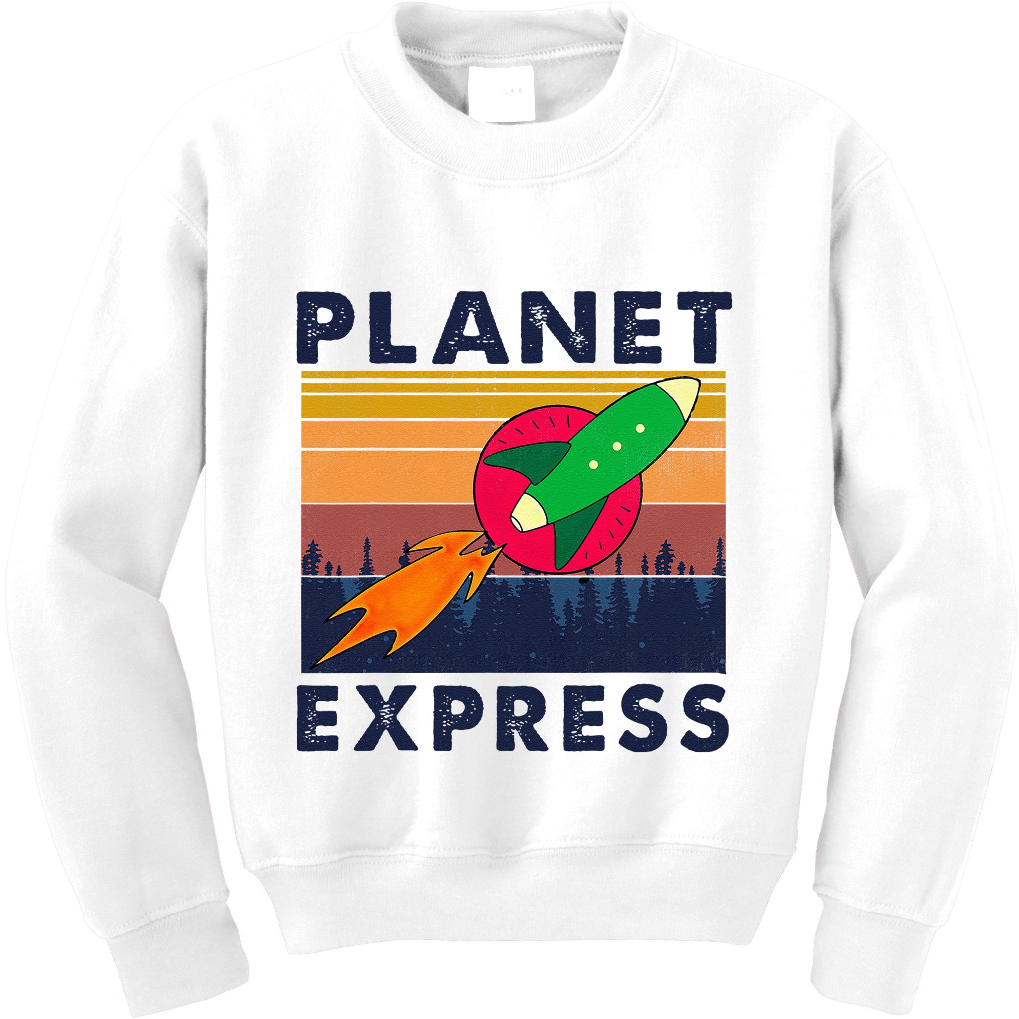Vintage Planet Express Costume Kids Sweatshirt