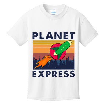 Vintage Planet Express Costume Kids T-Shirt