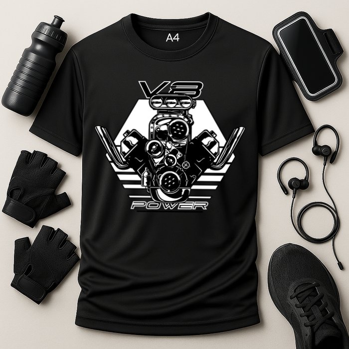 V8 Power Engine Performance Shirt