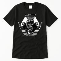 V8 Power Engine Tall T-Shirt