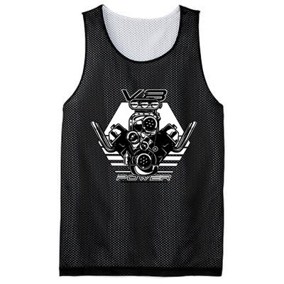 V8 Power Engine Mesh Reversible Basketball Jersey Tank