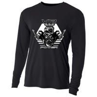 V8 Power Engine Cooling Performance Long Sleeve Crew