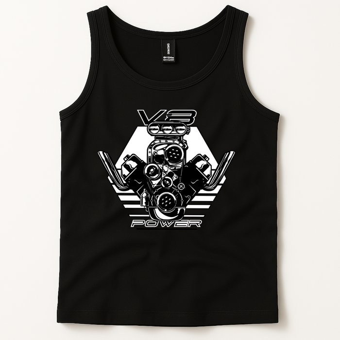 V8 Power Engine Tank Top
