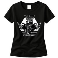 V8 Power Engine Womens T-Shirt