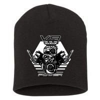 V8 Power Engine Short Acrylic Beanie