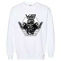 V8 Power Engine Garment-Dyed Sweatshirt