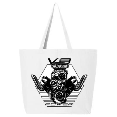 V8 Power Engine 25L Jumbo Tote