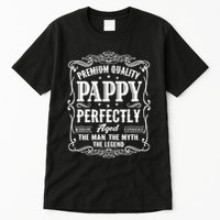 Vintage Pappy Fathers Day Grandpa Gift For  Tall T-Shirt