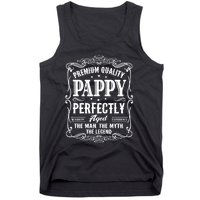 Vintage Pappy Fathers Day Grandpa Gift For  Tank Top