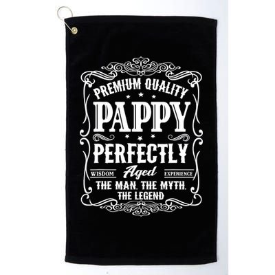 Vintage Pappy Fathers Day Grandpa Gift For  Golf Towel