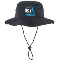 Volleyball Player funny Just A  Who Plays Volleyball Legacy Cool Fit Booney Bucket Hat