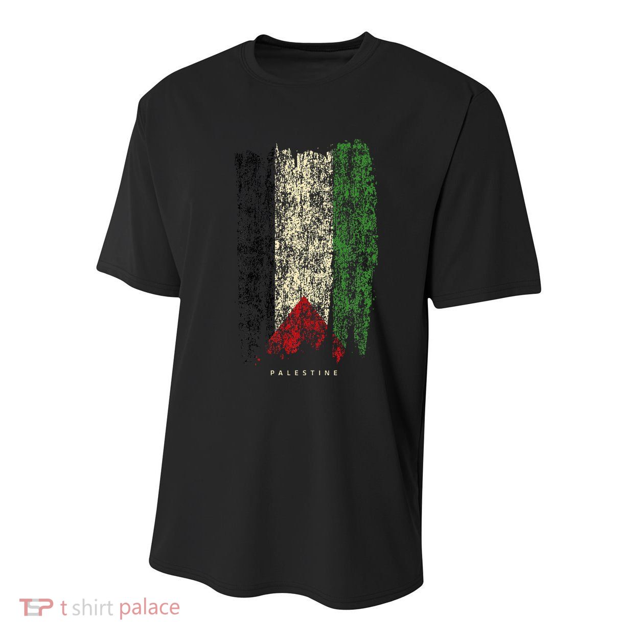 Vintage Palestine Flag Retro Palestinian Flag Palestinian Youth Performance Sprint T-Shirt