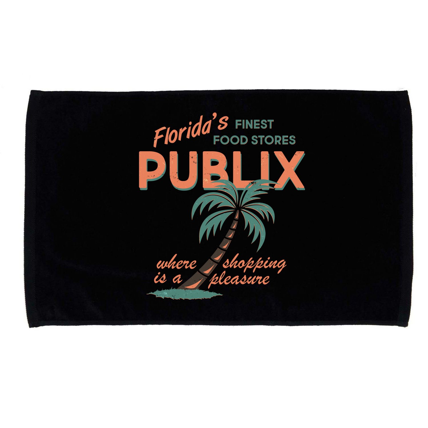Vintage Publix Florida's Finest Food Stores Microfiber Hand Towel