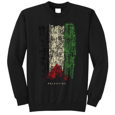 Vintage Palestine Flag Retro Palestinian Flag Palestinian Sweatshirt
