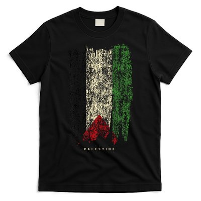 Vintage Palestine Flag Retro Palestinian Flag Palestinian T-Shirt