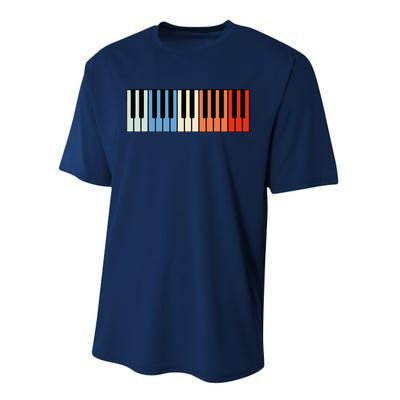 Vintage Piano Funny Pianist Music Keyboard Musician Outfit Performance Sprint T-Shirt