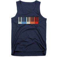 Vintage Piano Funny Pianist Music Keyboard Musician Outfit Tank Top