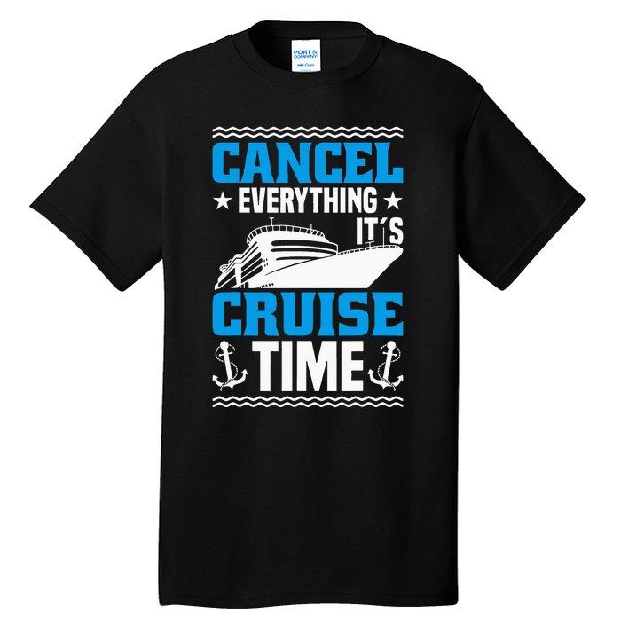 Vacation Party & Family Cruising Crew Cruise Ship Tall T-Shirt