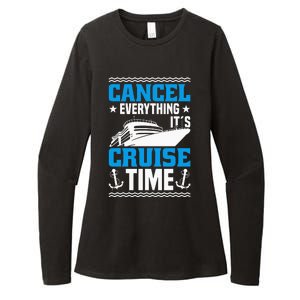 Vacation Party & Family Cruising Crew Cruise Ship Womens CVC Long Sleeve Shirt