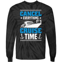 Vacation Party & Family Cruising Crew Cruise Ship Tie-Dye Long Sleeve Shirt