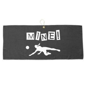 Volleyball Player Funny Volleyball Large Microfiber Waffle Golf Towel