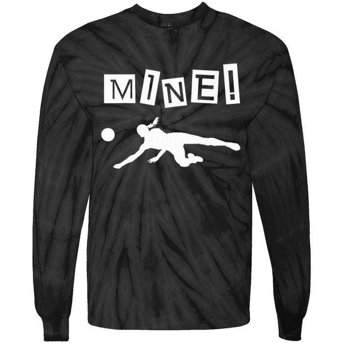 Volleyball Player Funny Volleyball Tie-Dye Long Sleeve Shirt