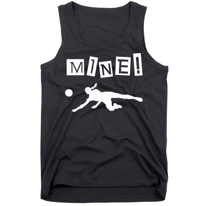 Volleyball Player Funny Volleyball Tank Top