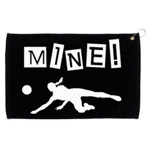 Volleyball Player Funny Volleyball Grommeted Golf Towel