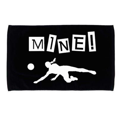 Volleyball Player Funny Volleyball Microfiber Hand Towel