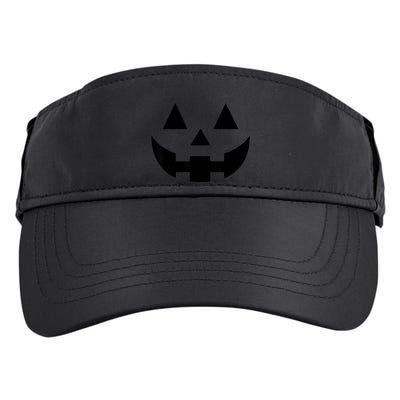 Vintage Pumpkin Face Jackolantern Jack O Lantern Halloween Adult Drive Performance Visor