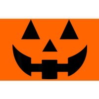 Vintage Pumpkin Face Jackolantern Jack O Lantern Halloween Bumper Sticker