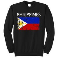 Vintage Philippines Filipino Flag Pride Gift Sweatshirt