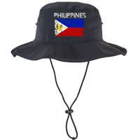 Vintage Philippines Filipino Flag Pride Gift Legacy Cool Fit Booney Bucket Hat