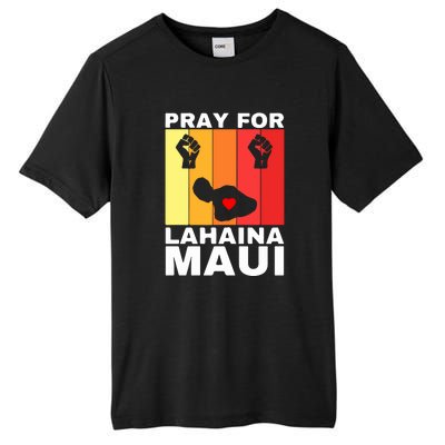 Vintage Pray For Lahaina Maui Gift Tall Fusion ChromaSoft Performance T-Shirt