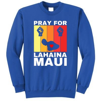 Vintage Pray For Lahaina Maui Gift Sweatshirt