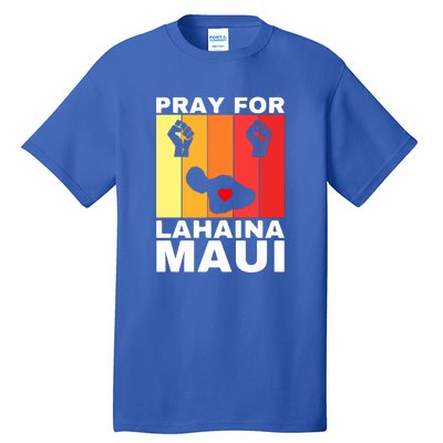 Vintage Pray For Lahaina Maui Gift Tall T-Shirt