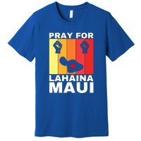 Vintage Pray For Lahaina Maui Gift Premium T-Shirt