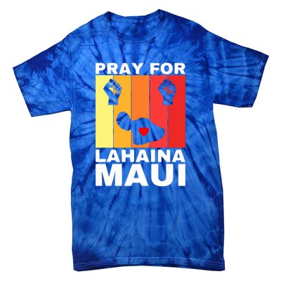 Vintage Pray For Lahaina Maui Gift Tie-Dye T-Shirt