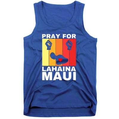 Vintage Pray For Lahaina Maui Gift Tank Top