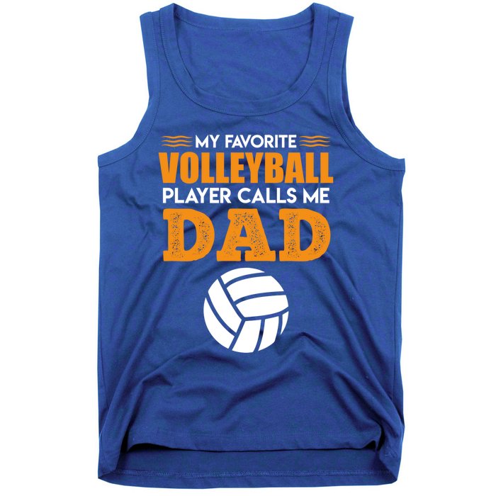 Volleyball Player Father Saying Volleyball Funny Gift Tank Top