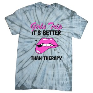 Vacation Party Funny Trip It's Better Than Therapy Tie-Dye T-Shirt